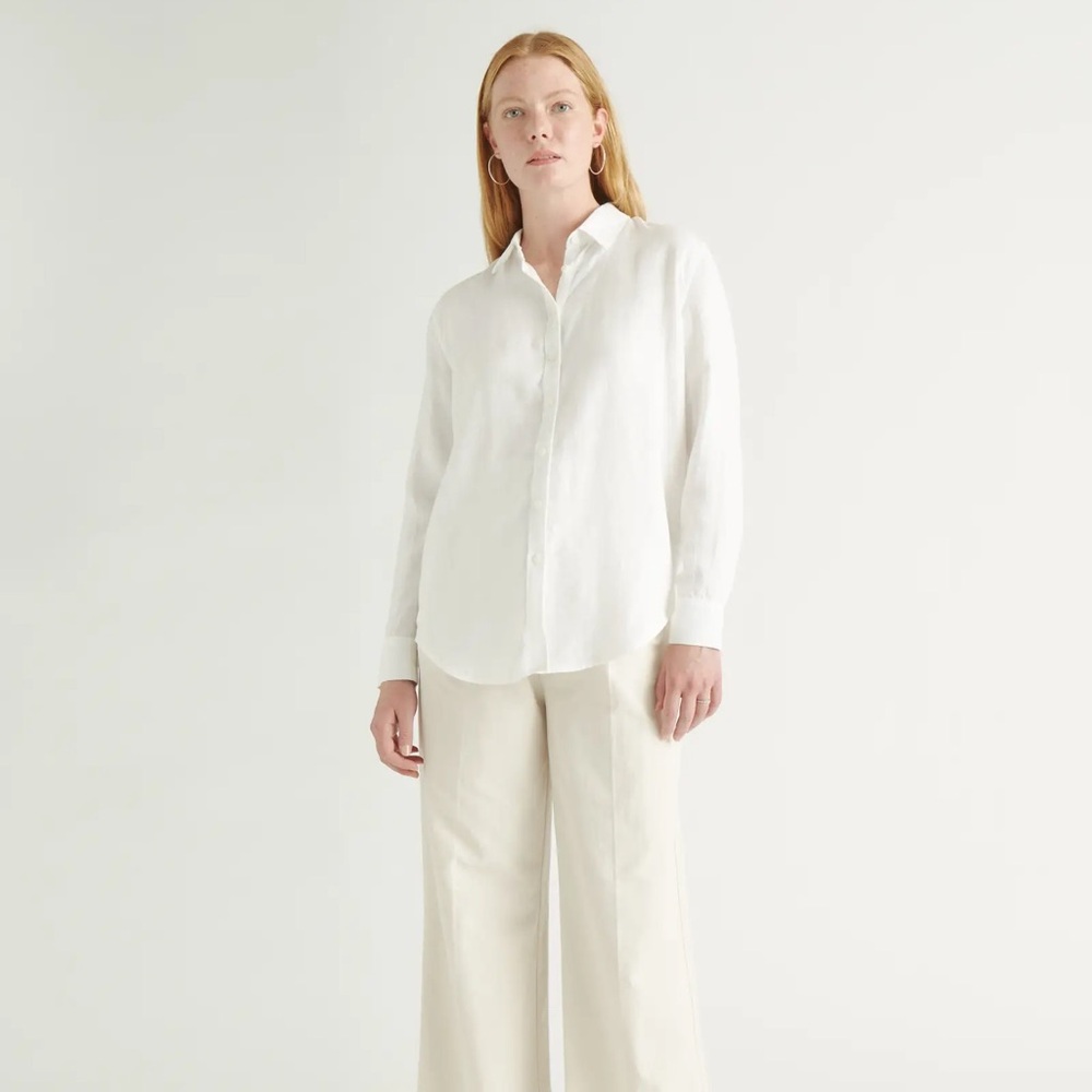 100% Linen Button Up Shirt